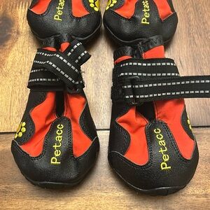 Waterproof dog boots; size: large